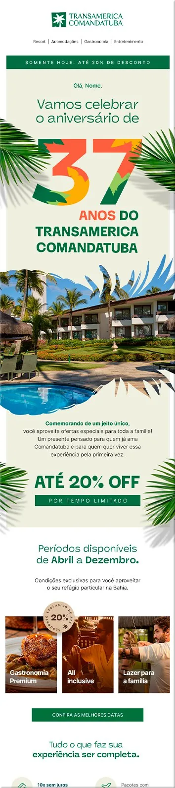 E-mail Aniversário 37 anos